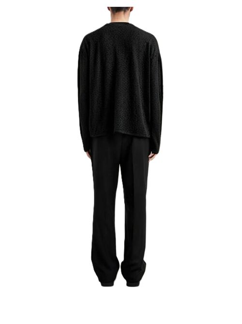 Fiumara mohair sweater Hevo nero Hevo | FIUMARA 03I698 0303BLACK